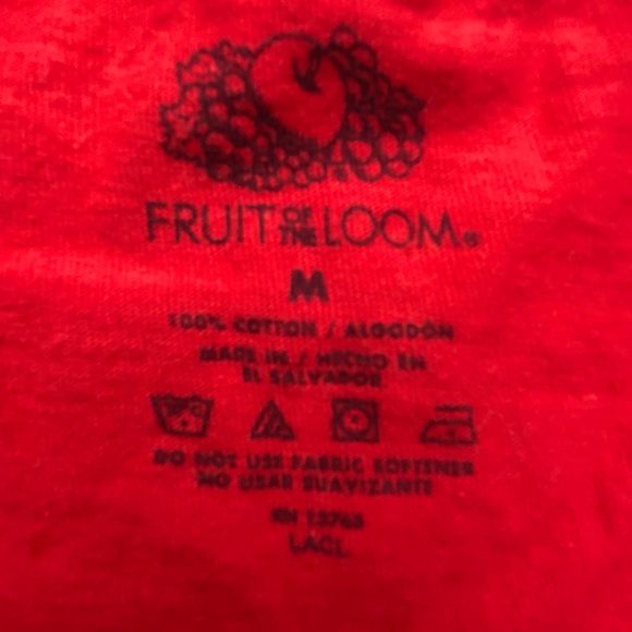 Red M & M's Candy Tee Shirt - Fruit of the Loom - Medium - Picture 4 of 10